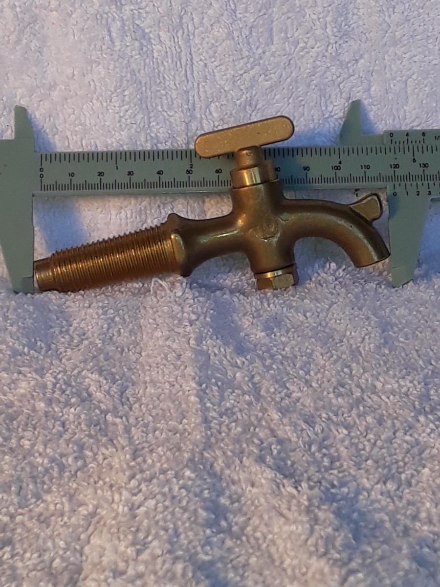 SPARE BRASS TAPS with Tapered Thread Barry's Barrels