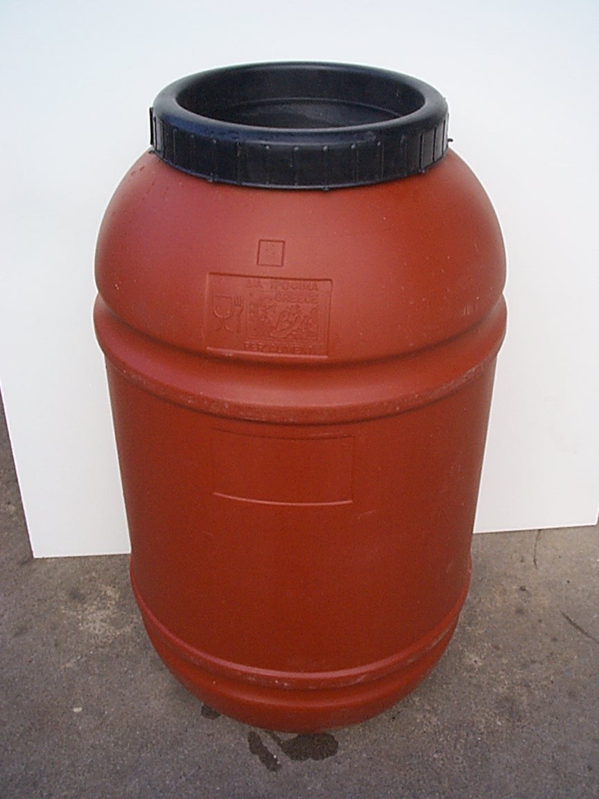 PLASTIC BARREL OPEN TOP 220 litre Barry's Barrels